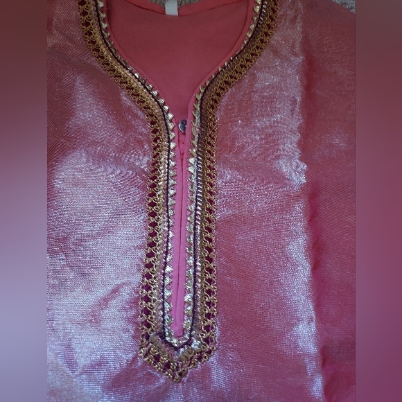 Kids 3 piece stitched gharara dress - Picture 4 of 10